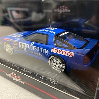 Amazon | EBBRO 1/43 FUJITSU TOM'S ミニカー Supra Gr.A 1990年 #37